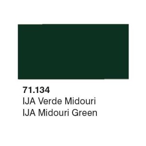 Acrilico Model Air IJA Verde Midouri. Bote 17 ml. Marca Vallejo. Ref: 71.134.