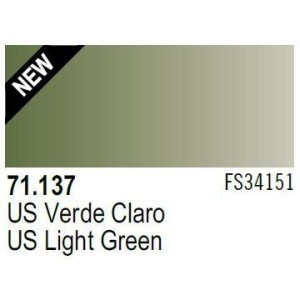 Acrilico Model Air US Verde Claro. Bote 17 ml. Marca Vallejo. Ref: 71.137.