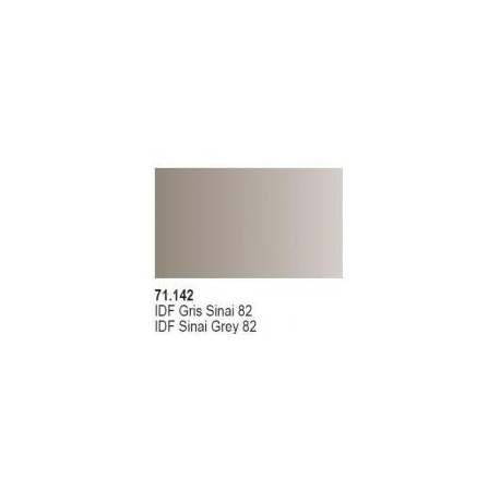 Acrilico Model Air IDF Gris Sinai 82. Bote 17 ml. Marca Vallejo. Ref: 71.142.