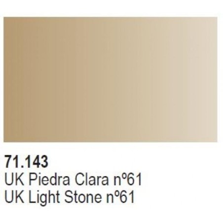 Acrilico Model Air UK Piedra Clara. Bote 17 ml. Marca Vallejo. Ref: 71.143.