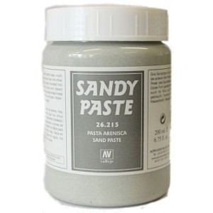 Pasta Arenisca. Bote 200 ml. Marca Vallejo. Ref: 26.215.