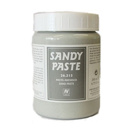 Pasta Arenisca. Bote 200 ml. Marca Vallejo. Ref: 26.215.
