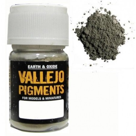 Pigmento Pizarra Claro. Bote 30 ml. Marca Vallejo. Ref: 73.113