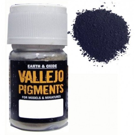 Pigmento Acero Oscuro. Bote 30 ml. Marca Vallejo. Ref: 73.123.