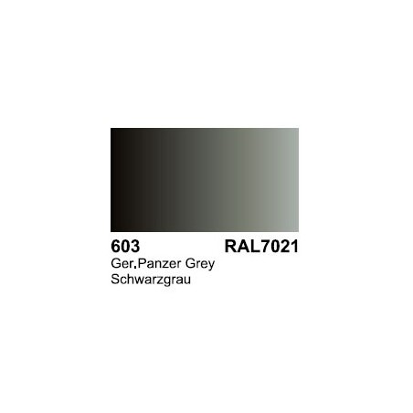  Surface Primer, Imprimacion Dunkelgrau RAL 7021. Bote 17 ml. Marca Vallejo. Ref: 70.603.