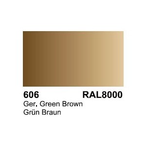  Surface Primer, Imprimacion GelbBrau RAL 8000. Bote 17 ml. Marca Vallejo. Ref: 70.606.
