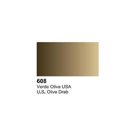  Surface Primer, Imprimacion Verde Oliva USA. Bote 17 ml. Marca Vallejo. Ref: 70.608.
