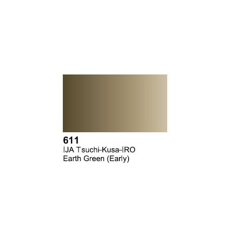   Surface Primer, Imprimacion IJA Tsuchi-Kusa-IRO. Bote 60 ml. Marca Vallejo. Ref: 73.611.