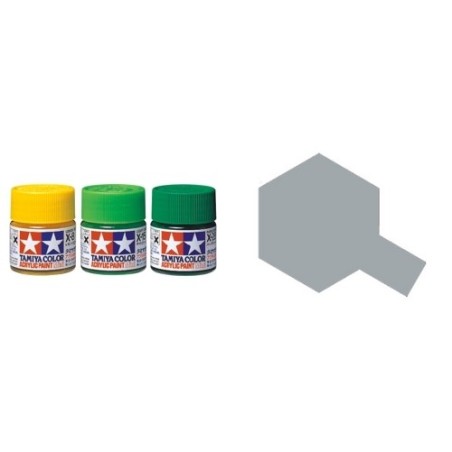 Flat Dark Sea Grey, Gris Marino Oscuro Mate (81754). Bote 10 ml. Marca Tamiya. Ref: XF-54.