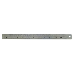 Regla de Precision Metalica (300 mm). Marca Dismoer. Ref: 20035.