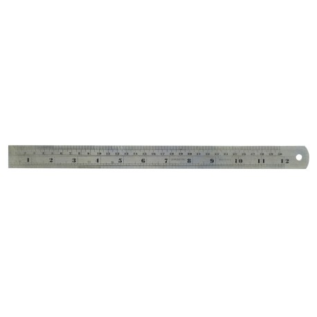 Regla de Precision Metalica (300 mm). Marca Dismoer. Ref: 20035.