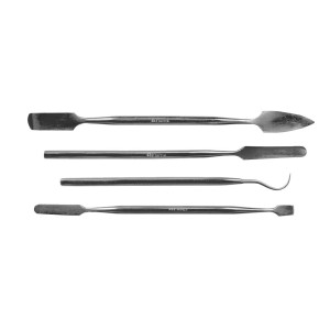 Set de 4 Paletas de Modelar. Acero Inoxidable. Marca Dismoer. Ref: 20243.