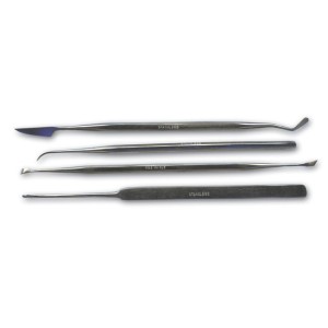 Set de 4 utensilios de Rayado. Acero Inoxidable. Marca Dismoer. Ref: 20245.