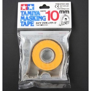 Cinta enmascarar de 10 mm ( 18 m ). Marca Tamiya. Ref: 87031.