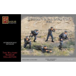 Infantería Naval Rusa de la WWII. Escala 1:72. Marca Pegasus. Ref: PG7270.