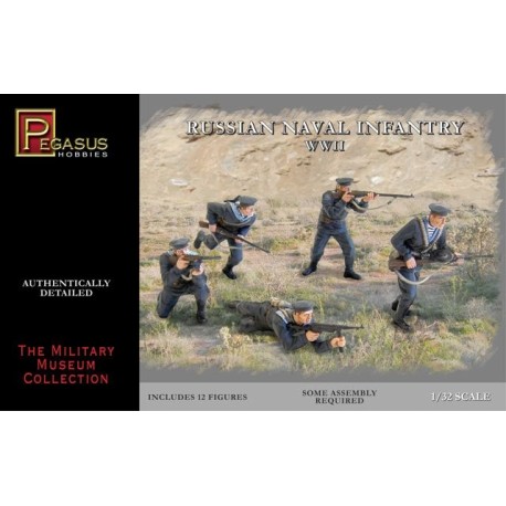 Infantería Naval Rusa de la WWII. Escala 1:72. Marca Pegasus. Ref: PG7270.