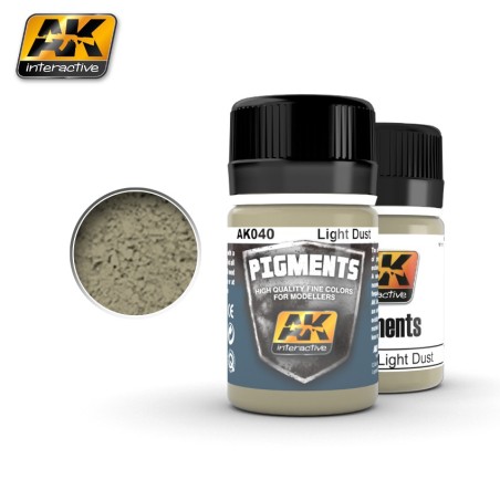 Ak Pigmento polvo claro. Marca AK Interactive. Referencia: AK040.