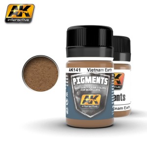 Ak Pigmento tierra Vietnam. Marca AK Interactive. Referencia: AK141.