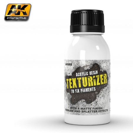 Texturizador de resina blanca. Marca AK Interactive. Referencia: AK665.