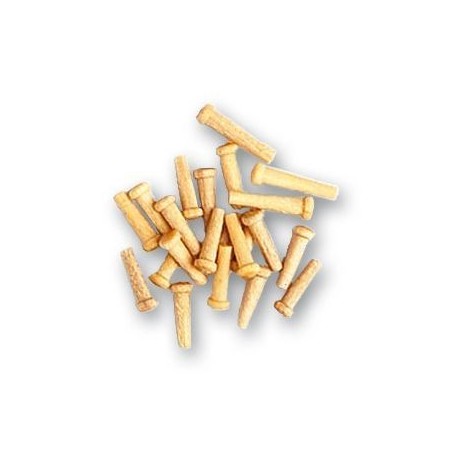 Clavija de boj, diámetro 6 mm  ( 20 uds. ).  Marca Artesanía Latina. Ref: 8553.