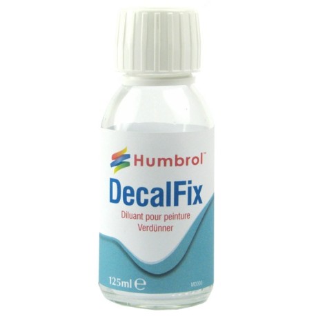 Decalfix. Bote 125 ml. Marca Humbrol. Ref: AC7432.