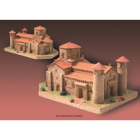 Iglesia de San Martín de Frómista. Serie de edificios históricos. Escala 1:200. Marca Keranova. Ref: 30101.
