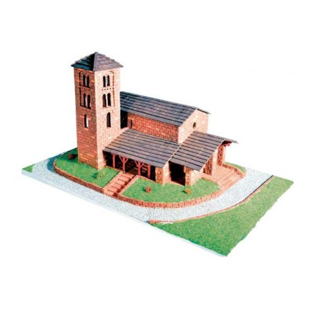 Iglesia de San Joan de Caselles. Serie de edificios históricos. Escala 1:60. Marca Keranova. Ref: 30112.