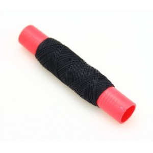 Hilo negro de algodón diámetro 0.25 mm ( 20 m ). Marca Amati. Ref: 412602.