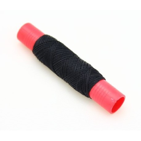 Hilo negro de algodón diámetro 0.25 mm ( 20 m ). Marca Amati. Ref: 412602.