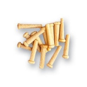 Clavija de boj, diámetro 8 mm  ( 20 uds. ).  Marca Artesanía Latina. Ref: 8554.