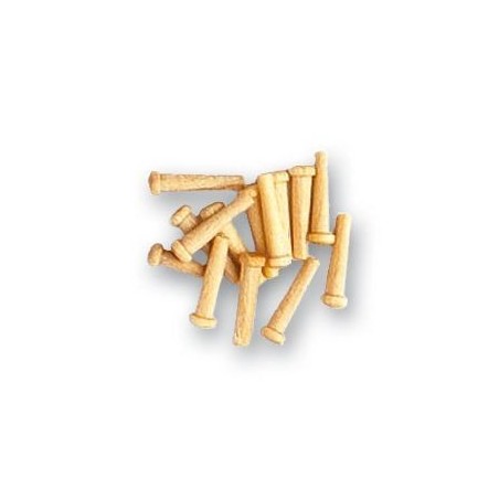 Clavija de boj, diámetro 8 mm  ( 20 uds. ).  Marca Artesanía Latina. Ref: 8554.