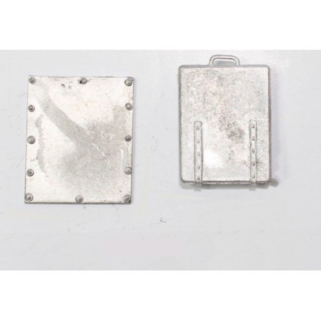 Escotilla con porta 20 x 18 mm. Marca Disarmodel. Ref: 20037.