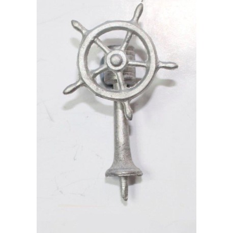 Rueda de timón con soporte. Marca Disarmodel. Ref: 20035.