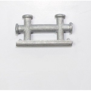 Bita doble metal doble 25 mm ( 1 ud ). Marca Disarmodel. Ref: 20021.