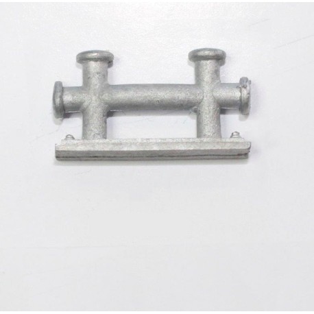 Bita doble metal doble 25 mm ( 1 ud ). Marca Disarmodel. Ref: 20021.
