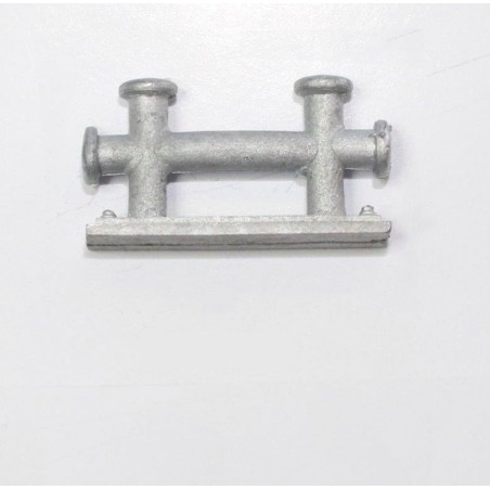 Bita doble metal doble 25 mm ( 1 ud ). Marca Disarmodel. Ref: 20021.