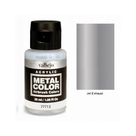 Acrilico Metal color, Tobera reactor. Bote 32 ml. Marca Vallejo. Ref: 77713.