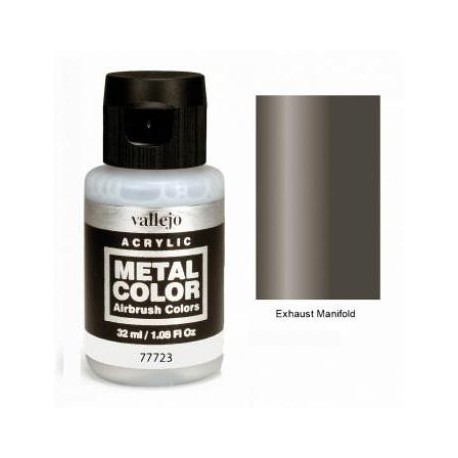 Acrilico Metal color, Colector escape. Bote 32 ml. Marca Vallejo. Ref: 77723.