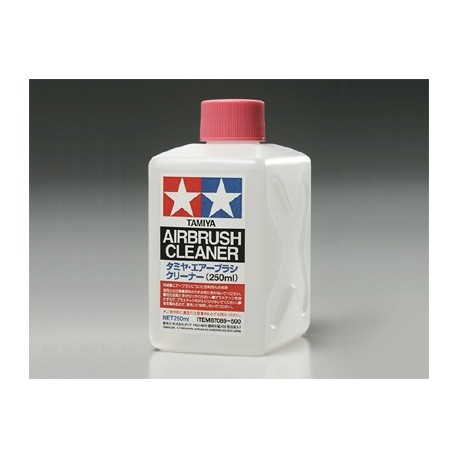 Airbrush Clearner, Liquido Limpiador de Aérografo. Bote 250 ml. Marca Tamiya. Ref: 87089.