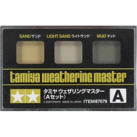 Weathering master, para vehiculos. Marca Tamiya. Ref: 87079.