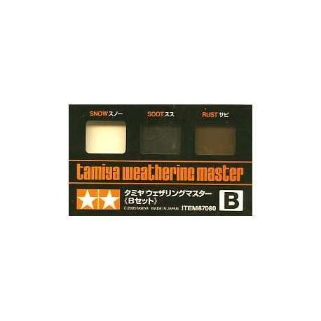 Weathering master, para vehiculos. Marca Tamiya. Ref: 87080.