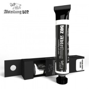 Oleo Blanco descolorido, faded white. Marca Abteilung. Ref: ABT165.