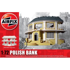 Banco Polaco WWII, en resina. Escala 1:72. Marca Airfix. Ref: A75015.