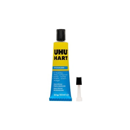 UHU-HART Pegamento para madera de balsa. Tubo 35 gr. Marca Uhu. Ref: D3248.