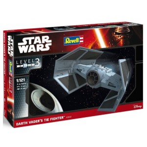 Darth Vader´s Tie Fighter, Star Wars. Escala 1:121. Marca revell. Ref: 03602.