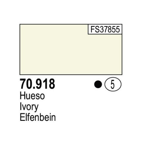 Acrilico Model Color, Hueso, ( 005 ). Bote 17 ml. Marca Vallejo. Ref: 70.918.