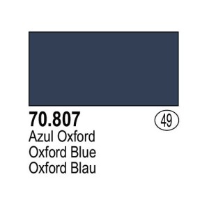Acrilico Model Color, Azul oxford, ( 049 ). Bote 17 ml. Marca Vallejo. Ref: 70.807.