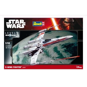 X-Wing Fighter, Star Wars. Escala 1:112. Marca revell. Ref: 03601.