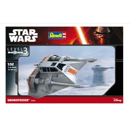 Snowspeeder, Star Wars. Escala 1:52. Marca revell. Ref: 03604.