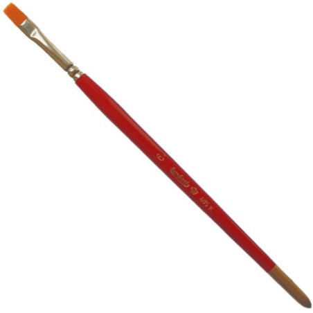 Pincel sintetico Plano Toray 405, Nº 6. Marca Dismoer. Ref: 29027.